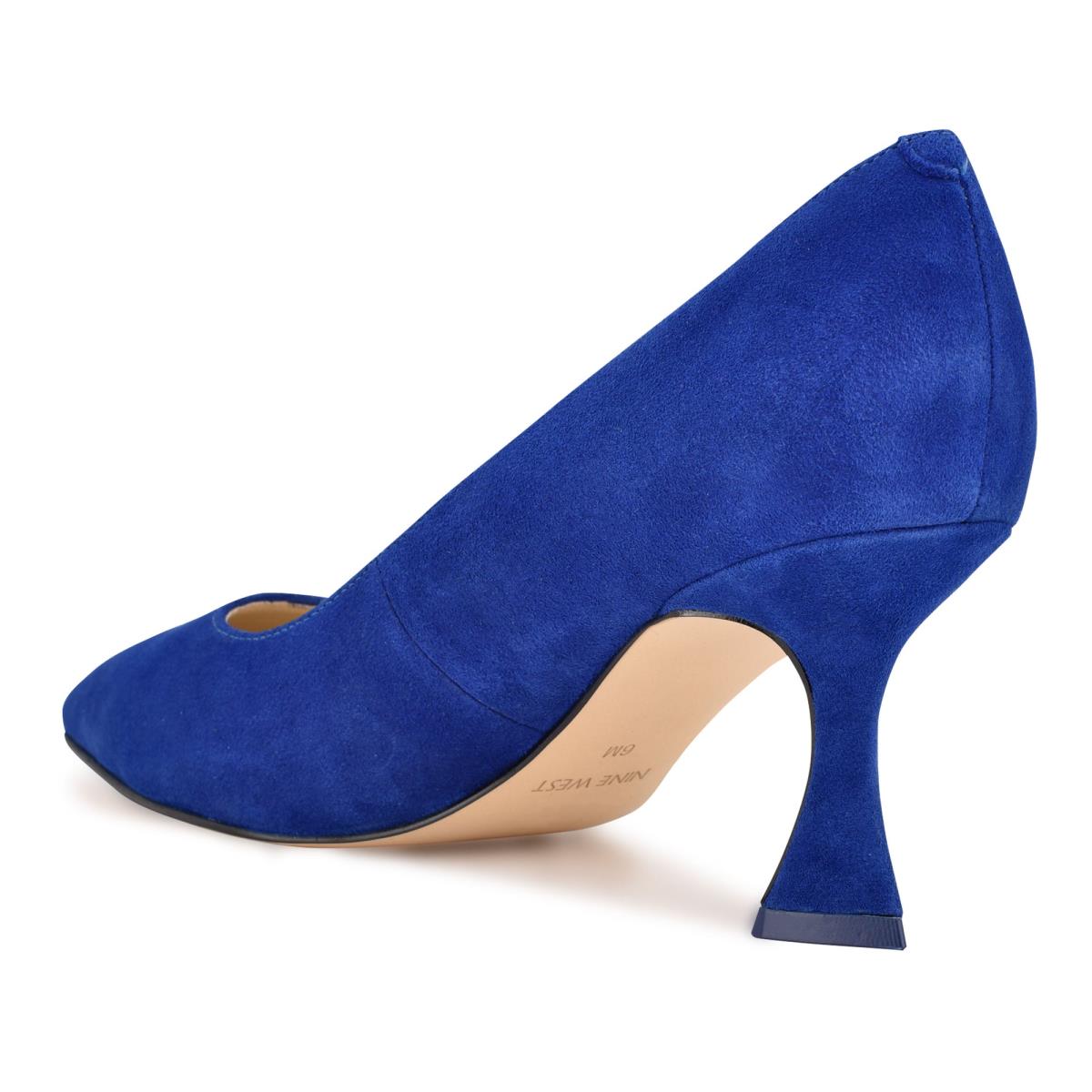 Nine West Workin Pointy Neus Pumps Diepblauw | 9021XHUWB