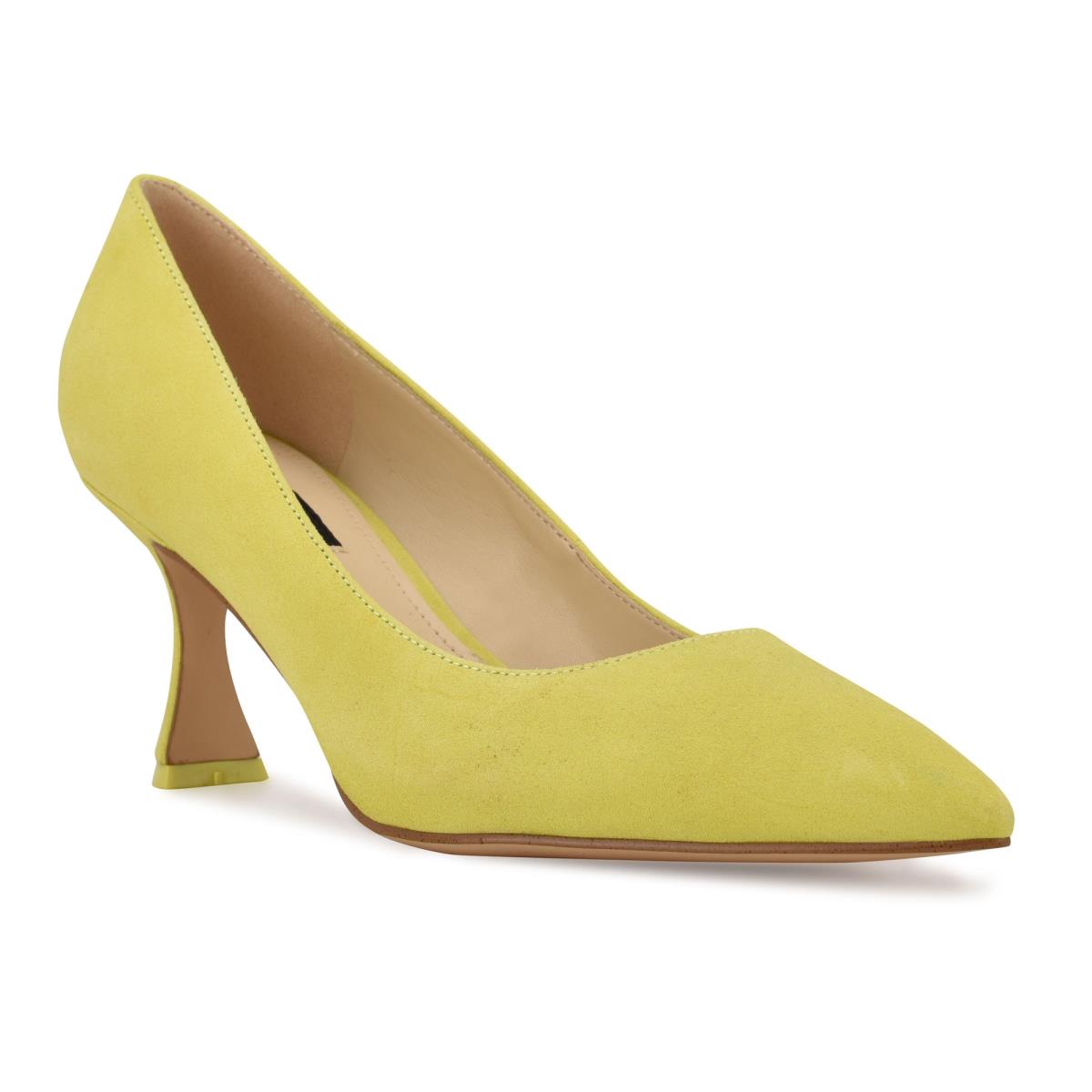 Nine West Workin Pointy Neus Pumps Geel | 9481JKFCQ