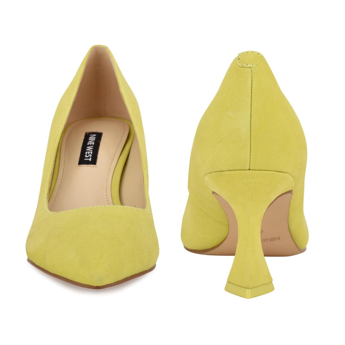 Nine West Workin Pointy Neus Pumps Geel | 9481JKFCQ