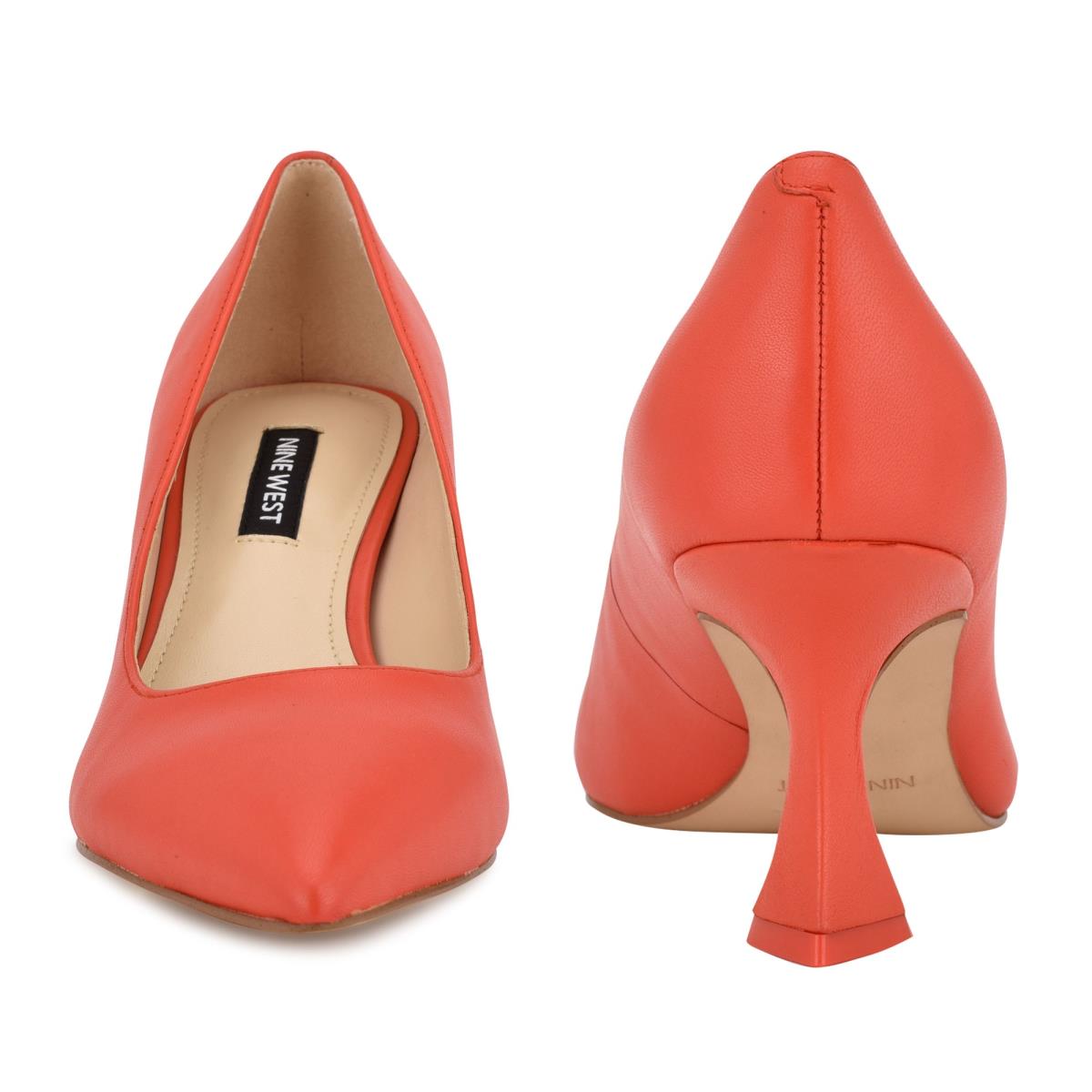 Nine West Workin Pointy Neus Pumps Oranje | 6328CVGRE