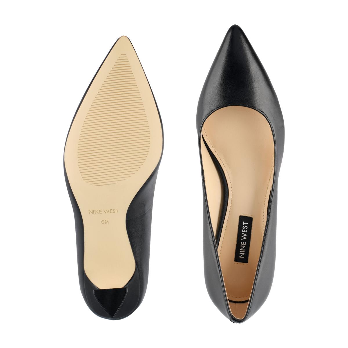 Nine West Workin Pointy Neus Pumps Zwart | 8250WMOBT