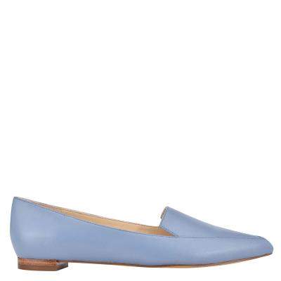 Nine West Abay Smoking Flats Zwart | 3256QUNLA