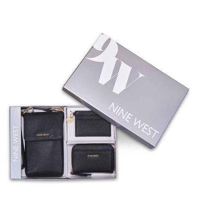 Nine West Azalea 3 Piece Box Set Portefeuille Zwart | 6817ROUYP