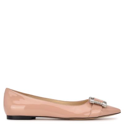 Nine West Behold Jurken Ballerina Lichtbeige | 7460JGNOY