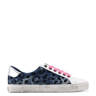 Nine West Best Vrijetijdssneakers Blauw Leopard | 3274FVXLQ