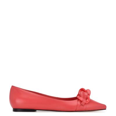 Nine West Buyme Pointy Neus Ballerina Koraal | 2074GPXOF