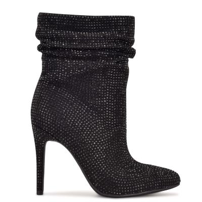 Nine West Dazzle Jurken Laarzen Zwart | 4972YRWTS