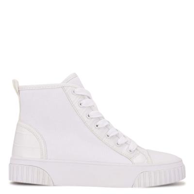 Nine West Dyiane Hoge Sneakers Wit | 7069XSPKB