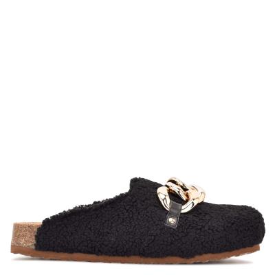 Nine West Everyth Cozy Mules Zwart | 1275YQNVR