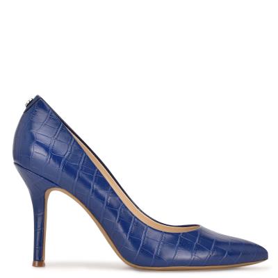 Nine West Fifth 9x9 Pointy Neus Pumps Blauw | 5906KSEDL