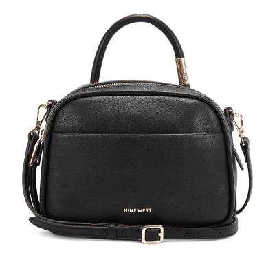 Nine West Gail Top Handle Crossbodytassen Zwart | 9381QMRIG