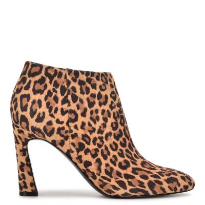 Nine West Raze Jurken Laarzen Leopard | 4061FTNOM