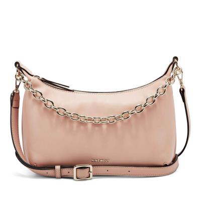 Nine West Ronnie Top Zip Shoulder Bag Schoudertassen Roze | 8710QNAIU