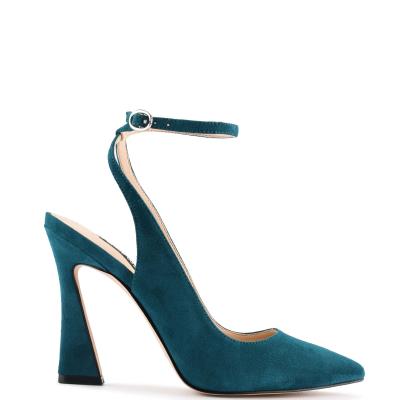 Nine West Tabita Ankle Riemen Jurken Pumps Olijfgroen | 4236WVZFE