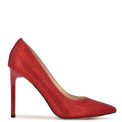 Nine West Tatiah Jurken Pumps Rood | 6578MXDFI