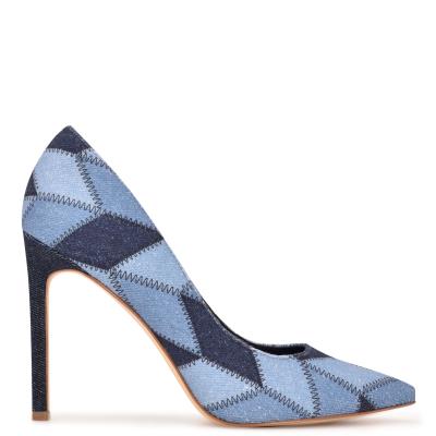 Nine West Tatiana Pointy Neus Pumps Blauw | 4927WUGBE