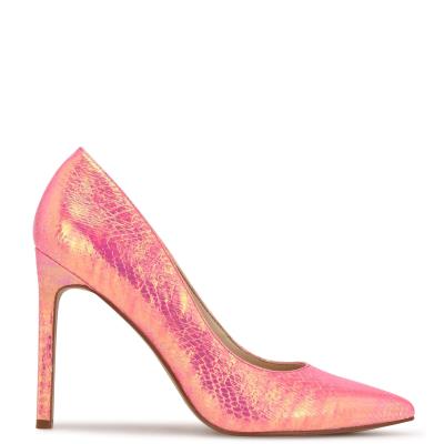 Nine West Tatiana Pointy Neus Pumps Roze | 2907GFOQE