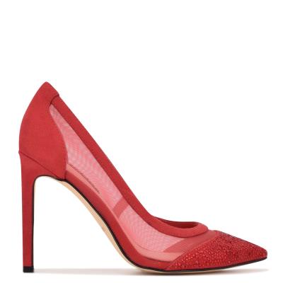 Nine West Tayen Jurken Pumps Rood | 2867QUFMA