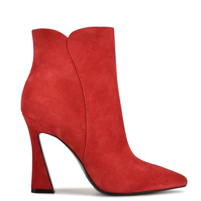 Nine West Torrie Jurken Laarzen Rood | 2510RABDG