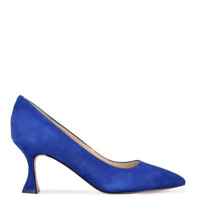 Nine West Workin Pointy Neus Pumps Diepblauw | 9021XHUWB