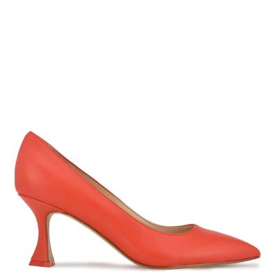 Nine West Workin Pointy Neus Pumps Oranje | 6328CVGRE